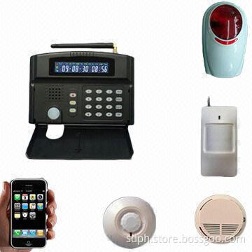 Multifunctional GSM House Alarm System, LCD Display and Keypad